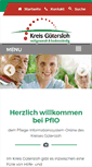 Mobile Screenshot of pflege-gt.de